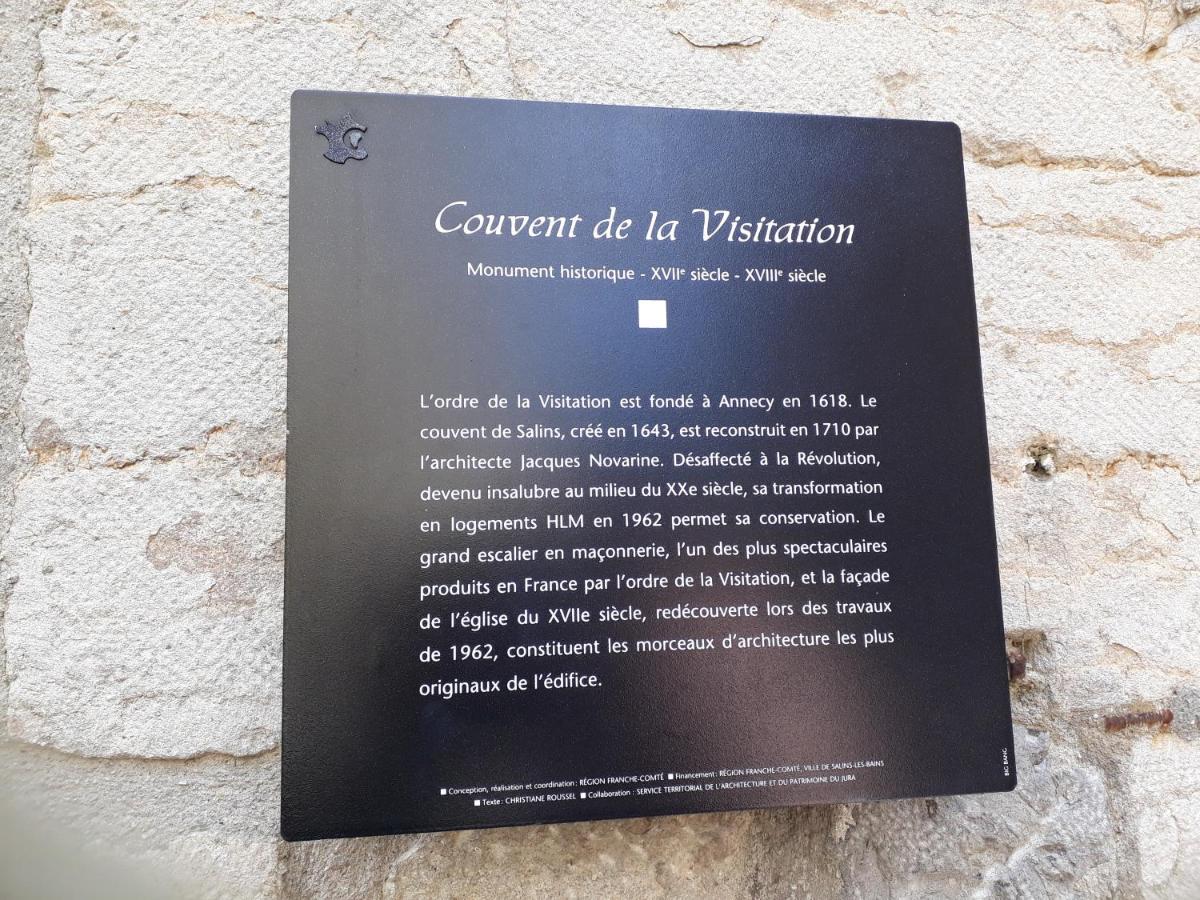 O'Couvent - Appartement 91 M2 - 4 Chambres - A521 Salins-les-Bains Exterior foto